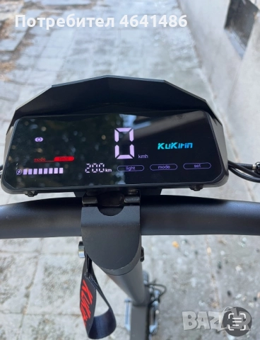Продавам тротинетка Kukirin G2 55km/h 900 лв, снимка 1