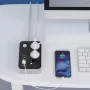 5600 Разклонител с 3 гнезда и 6 USB порта за бързо зареждане, снимка 4