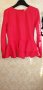 Червена блуза Reserved , снимка 1 - Блузи с дълъг ръкав и пуловери - 30213592