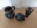 Комплект декоративни керамични вазички., снимка 2