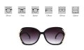 дамски слънчеви очила с овални стъкла , снимка 1 - Слънчеви и диоптрични очила - 40844931
