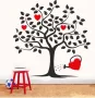 Стикер за стена Дърво с лейка  , снимка 1
