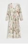 разкошна нова феерична романтична  рокля дълга елегантна рокля Reserved флорален принт цветя , снимка 3