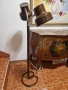Уникална рядка антикварна шведска подова лампа , снимка 6