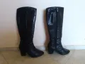 Високи ботуши естествена кожа, снимка 3