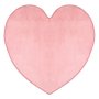 Розов килим с формата на сърце, 90см, снимка 1 - Килими - 42828482