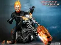 ХОТ ТОЙС ПРИЗРАЧЕНИЯТ ЕЗДАЧ С АДСКИЯ МОТОР - Hot Toys MMS133 - Ghost Rider With Hellcycle, Very rare, снимка 1