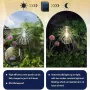 LED многоцветна соларна лампа фойерверки с 8 режима на осветление, снимка 4