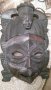 Стара маска дървена 20325, снимка 1 - Антикварни и старинни предмети - 32098492