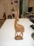 Дървена фигура пластика антилопа газела , снимка 5