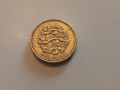 Монета 1997  Великобритания 1 pound (English 3 Lions) - Elizabeth II 3rd portrait , снимка 2