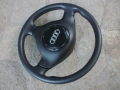 Волан трилъчев с айр-бег - Ауди А3 - оригинален, кожен !, снимка 4