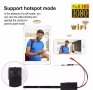 WiFi мини микро, шпионска, скрита камера за видеонаблюдение, снимка 6