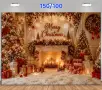 Коледен фон 110/180 см., снимка 6