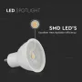 LED лампа 6W GU10 Топло Бяла Светлина - Димируема, снимка 2