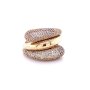 Златен дамски пръстен 8,04гр. размер:59 14кр. проба:585 модел:20295-6, снимка 1 - Пръстени - 42905575