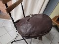 FERCHI Естествена кожа голяма торба,тъмнокафява( 315$ в интернет сайтове), снимка 10