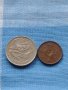 Две монети 1/2 динарий 1977г. Тунис - 1 цент 1966г. Африка 41174, снимка 1