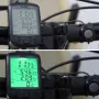 Водоустойчив безжичен LCD компютър за велосипед 563A, снимка 2