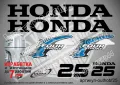 HONDA 75 hp Хонда извънбордови двигател стикери надписи лодка яхта, снимка 10