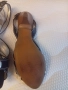 Елегантни дамски сандали естествена кожа/,лак,тъмносини ., снимка 5