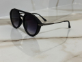 Слънчеви кръгли очила с черни матирани рамки, снимка 2