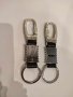  Стоманени ключодържатели с кожа в кутия, снимка 3