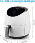 Немски фритюрник с горещ въздух Medion  XXL Air Fryer 5л. 2000W, снимка 4