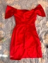 Къса чървена рокля , снимка 2