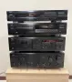🔊Ретро аудио сет YAMAHA - Усилвател, CD плеър, триглав дек, тунер и тонколони🔉, снимка 3