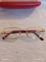 Модерни диоптрични очила позлатени с калъф стилен дизайн 51112, снимка 2