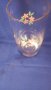 Ретро водни чаши, златни кантове, на цветя - 10 бр, снимка 4
