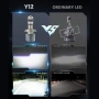 H7 LED крушки с лупа 240W комплект 2бр 30000lm 12V 24V авто крушки T843, снимка 4