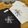 Calvin Klein Дамска Тениска👚Дамска Блуза С Къс Ръкав Келвин Клайн - 2 Налични Цвята Код A517, снимка 2
