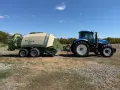 New Holland T7050 + Krone BigPack 1290 XC, снимка 2