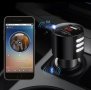 FM Трансмитер Bluetooth автомобилен предавател с LED дисплей USB зарядно устройство Свободни ръце, снимка 9