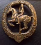 Германия знак конни военни спортове езда, снимка 1