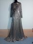Официална сива рокля L/Xl Нова, снимка 2