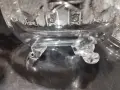 кристална бонбониера купа с капак , снимка 9