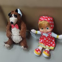 Маша и Мечокът 30см-16лв, снимка 1 - Плюшени играчки - 42747952
