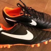 NIKE TIEMPO Размер EUR 38,5 / UK 5,5 детски бутонки естествена кожа 181-12-S, снимка 1 - Детски обувки - 38210496