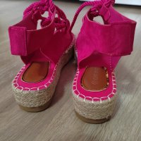 дамски сандали розови, снимка 5 - Сандали - 42879149
