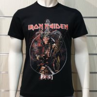 Нова мъжка тениска на музикалната група IRON MAIDEN - Senjutsu Samurai Eddie Snake Death, снимка 6 - Тениски - 37106898