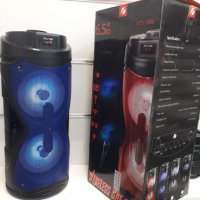 Нова Караоке тонколона 2х6,5”, с FM тунер, дистанционно, BLUETOOTH, модел KTS-1086, снимка 5 - Тонколони - 40092357