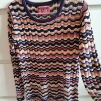 Детска блуза плетиво за момиче MISSONI LINDEX р-р 122-128 + шапка, снимка 13 - Детски Блузи и туники - 39378931