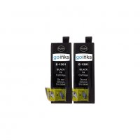 Комплект от 2 броя тонер касети Epson T1301 Black Ink черно/black консуматив Резервни глави за принт, снимка 1 - Консумативи за принтери - 40018563