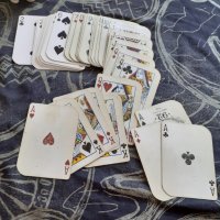 Старо тесте карти за игра #3, снимка 3 - Антикварни и старинни предмети - 29759261