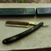 Стар колекционерски немски бръснач Solingen gebr. Weyersberg, снимка 1 - Антикварни и старинни предмети - 34231311