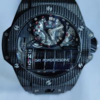 Мъжки луксозен часовник Hublot MP-11 Power Reserve 14 days 3D Carbon , снимка 3 - Мъжки - 36619549
