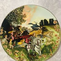 колекционерска порцеланова чиния за стена Wedgwood , снимка 3 - Декорация за дома - 39193355